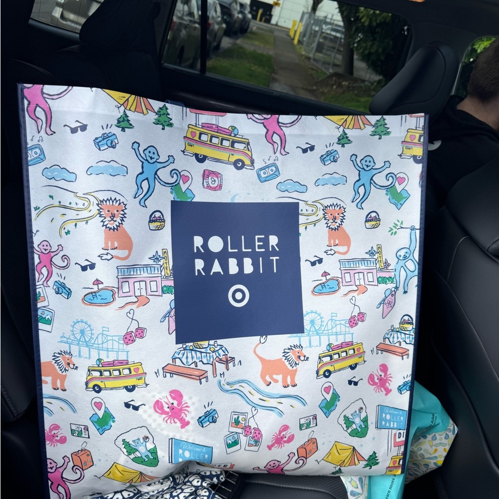 Roller Rabbit x Target Multicolor Novelty Icon Tote
